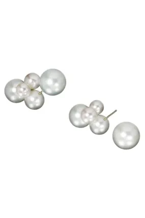 2 Piece Bubble South Sea Akoya Pearl Earrings