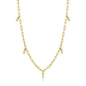 Ania Haie Glow Drop Necklace - Gold