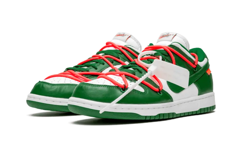 Dunk Low Off-White Pine Green