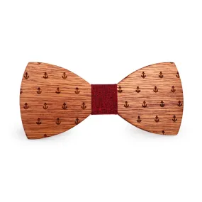 Sparrow Wooden Bow Tie