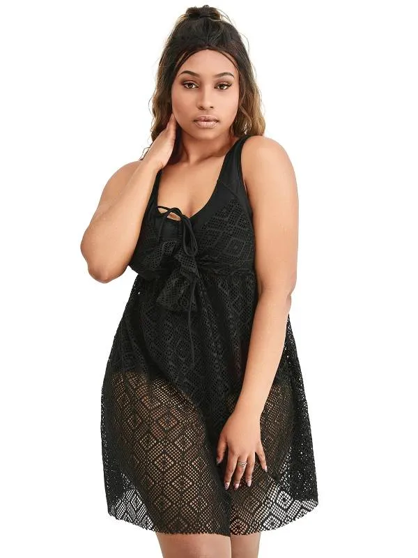 Women's Plus Size Modest Swimwear Bathing Suits Swimdress